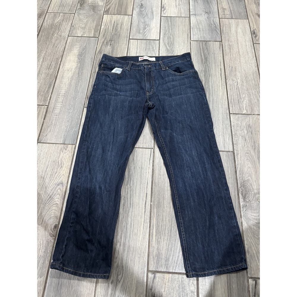 Levi's 505 Regular Fit Men's Jeans Dark Wash Denim W33‎ L28